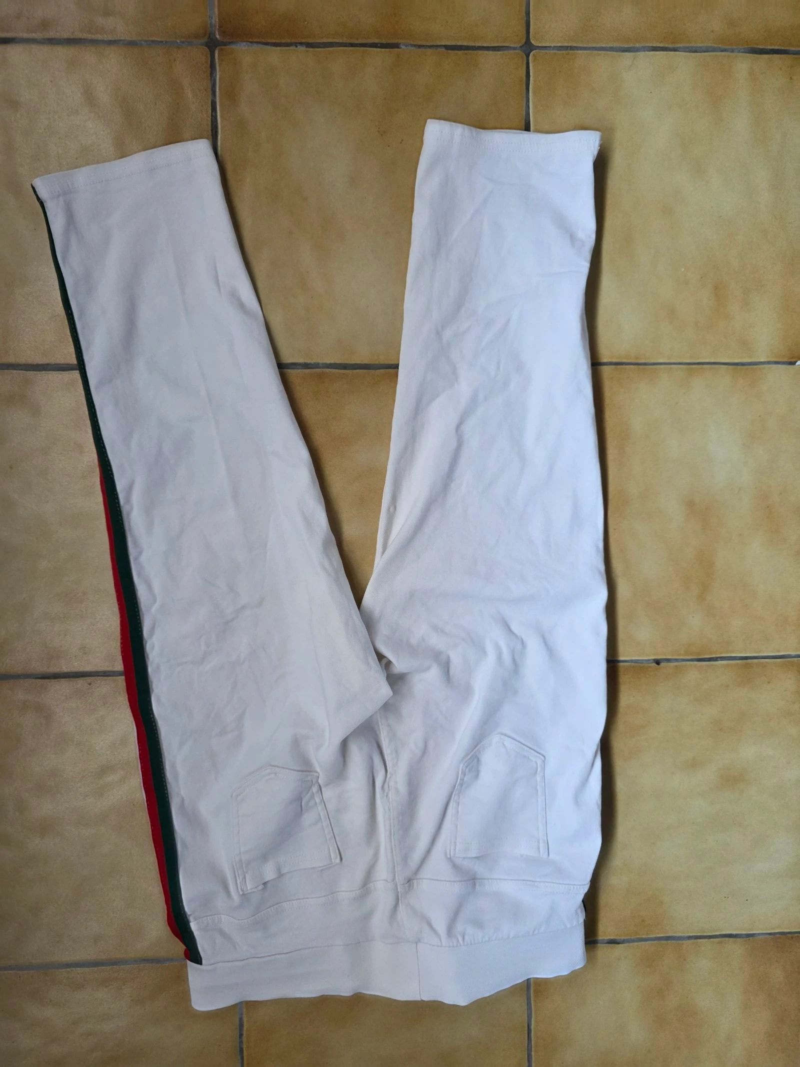 Calça capri stretch com faixas laterais estilo esportivo chique vintage anos 90 y2k tamanho até 40 – photo 6